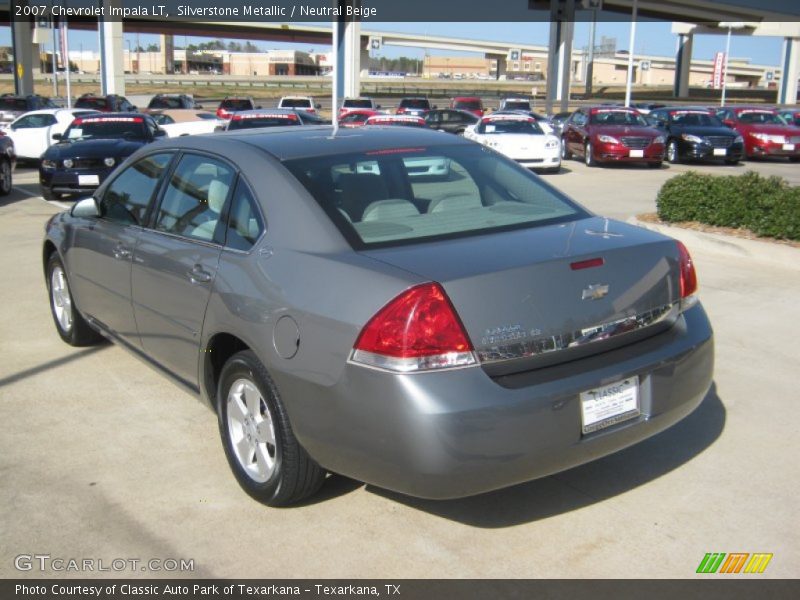 Silverstone Metallic / Neutral Beige 2007 Chevrolet Impala LT