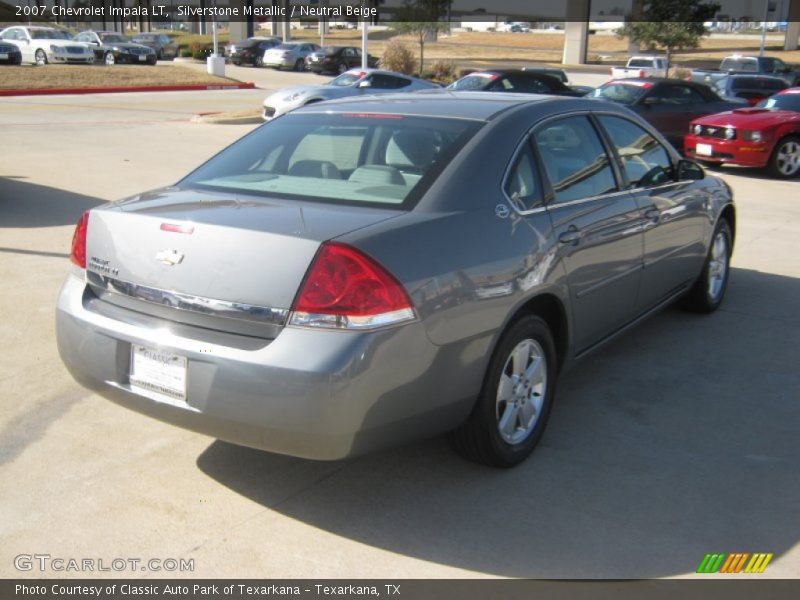 Silverstone Metallic / Neutral Beige 2007 Chevrolet Impala LT