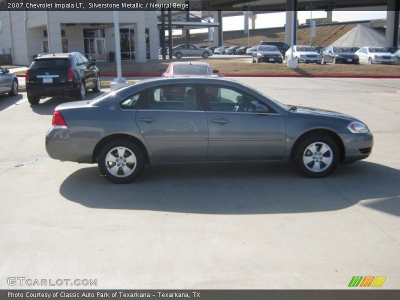 Silverstone Metallic / Neutral Beige 2007 Chevrolet Impala LT