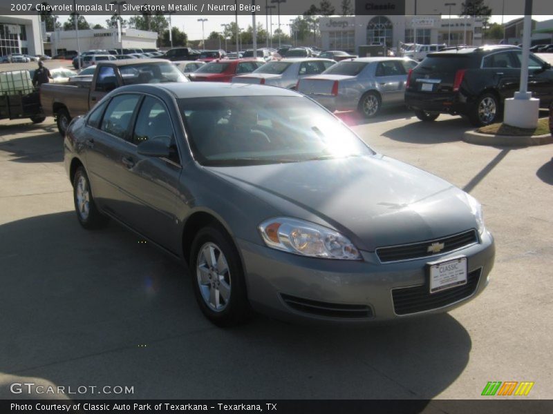 Silverstone Metallic / Neutral Beige 2007 Chevrolet Impala LT