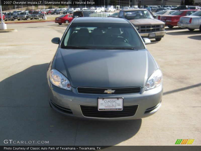 Silverstone Metallic / Neutral Beige 2007 Chevrolet Impala LT