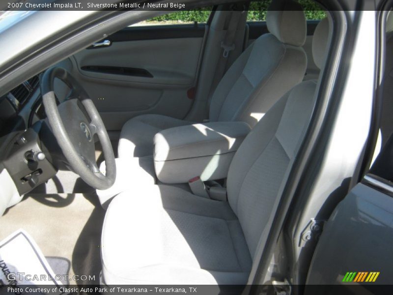 Silverstone Metallic / Neutral Beige 2007 Chevrolet Impala LT