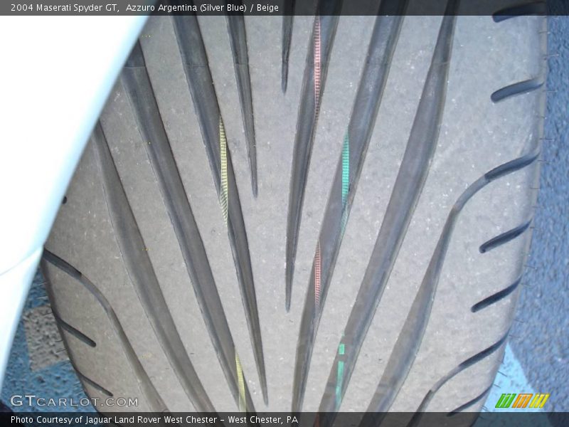 Azzuro Argentina (Silver Blue) / Beige 2004 Maserati Spyder GT