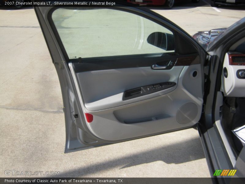 Silverstone Metallic / Neutral Beige 2007 Chevrolet Impala LT