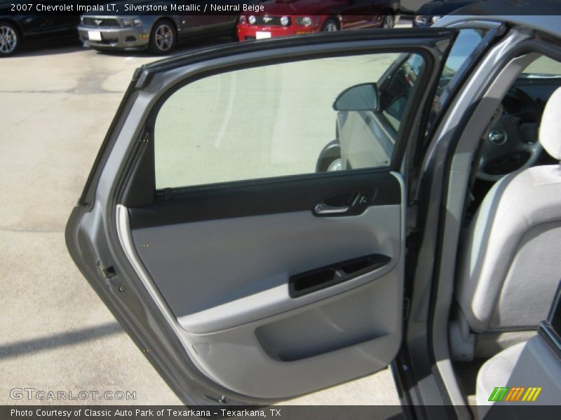 Silverstone Metallic / Neutral Beige 2007 Chevrolet Impala LT
