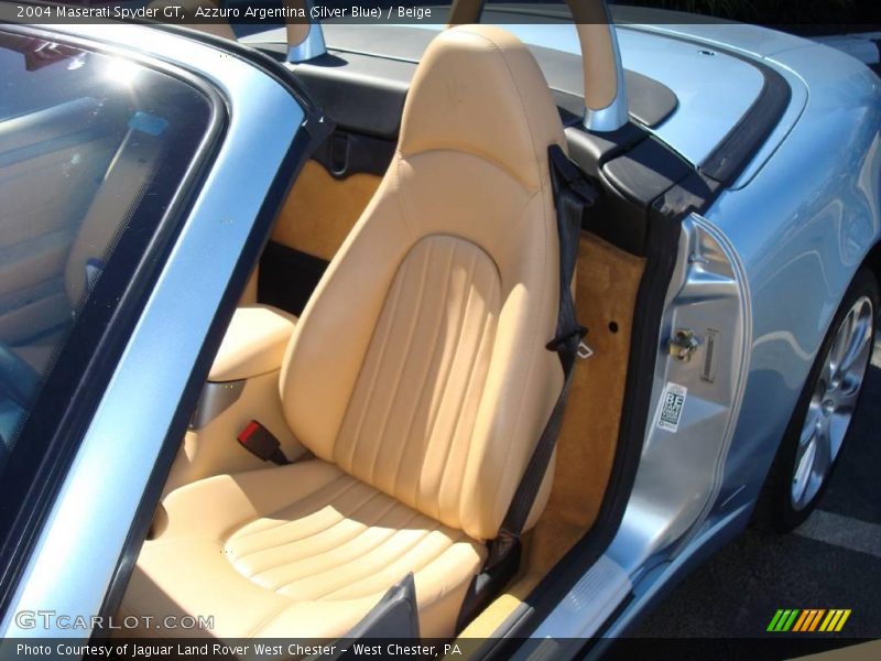 Azzuro Argentina (Silver Blue) / Beige 2004 Maserati Spyder GT