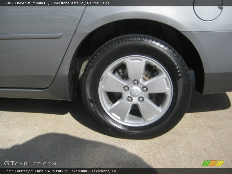 Silverstone Metallic / Neutral Beige 2007 Chevrolet Impala LT