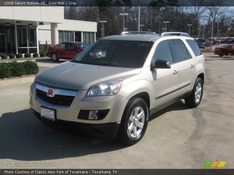 Gold Mist / Gray 2008 Saturn Outlook XE