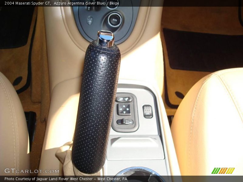 Azzuro Argentina (Silver Blue) / Beige 2004 Maserati Spyder GT