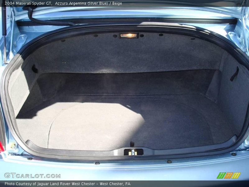 Azzuro Argentina (Silver Blue) / Beige 2004 Maserati Spyder GT
