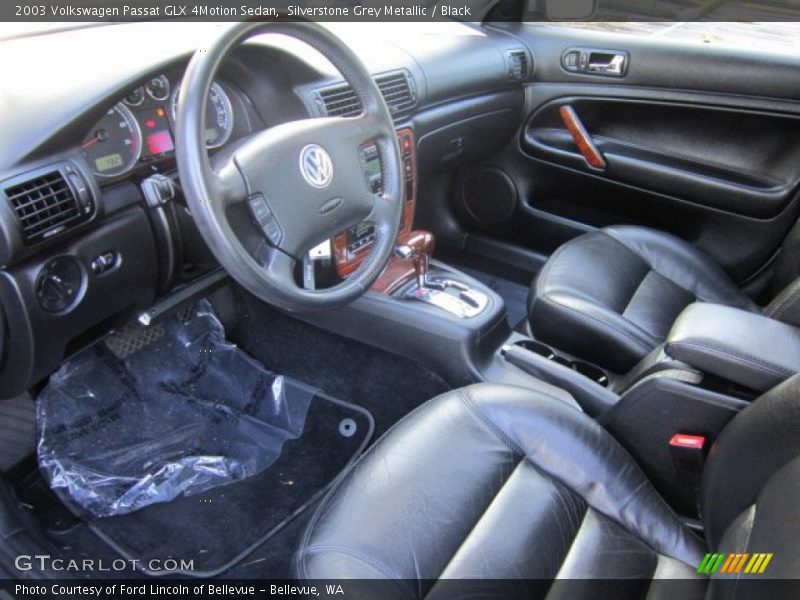 Silverstone Grey Metallic / Black 2003 Volkswagen Passat GLX 4Motion Sedan