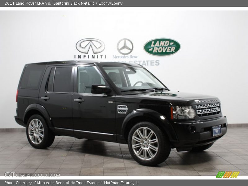Santorini Black Metallic / Ebony/Ebony 2011 Land Rover LR4 V8