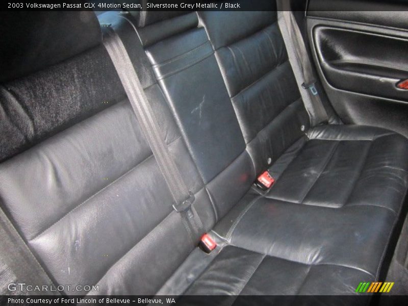 Silverstone Grey Metallic / Black 2003 Volkswagen Passat GLX 4Motion Sedan