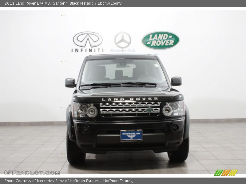 Santorini Black Metallic / Ebony/Ebony 2011 Land Rover LR4 V8