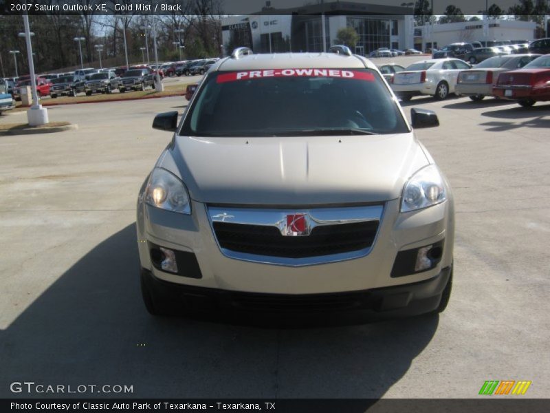 Gold Mist / Black 2007 Saturn Outlook XE