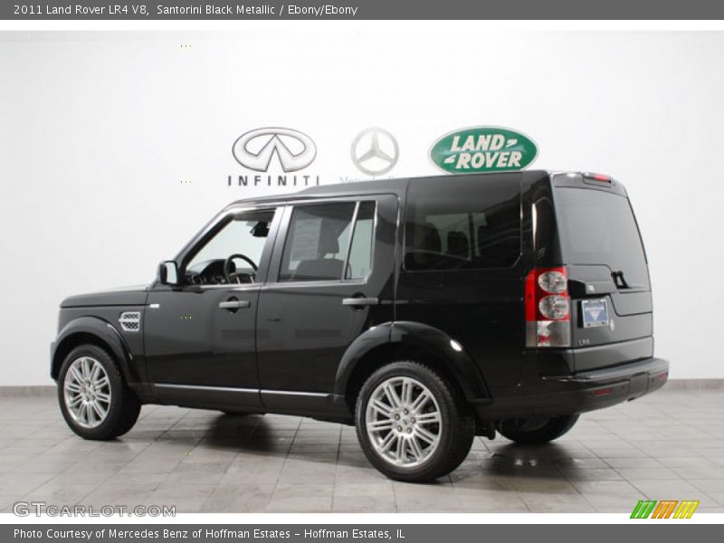 Santorini Black Metallic / Ebony/Ebony 2011 Land Rover LR4 V8