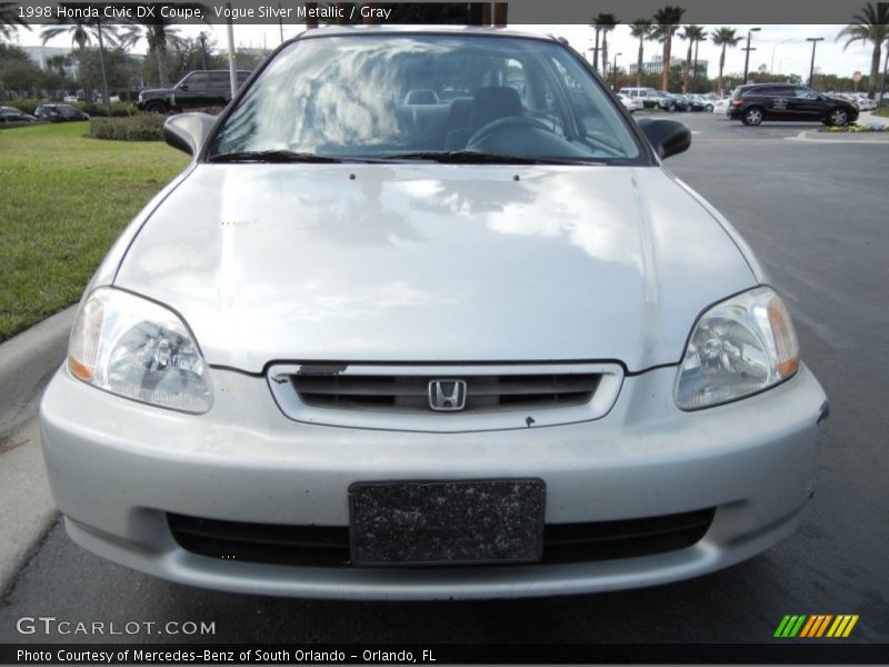 Vogue Silver Metallic / Gray 1998 Honda Civic DX Coupe