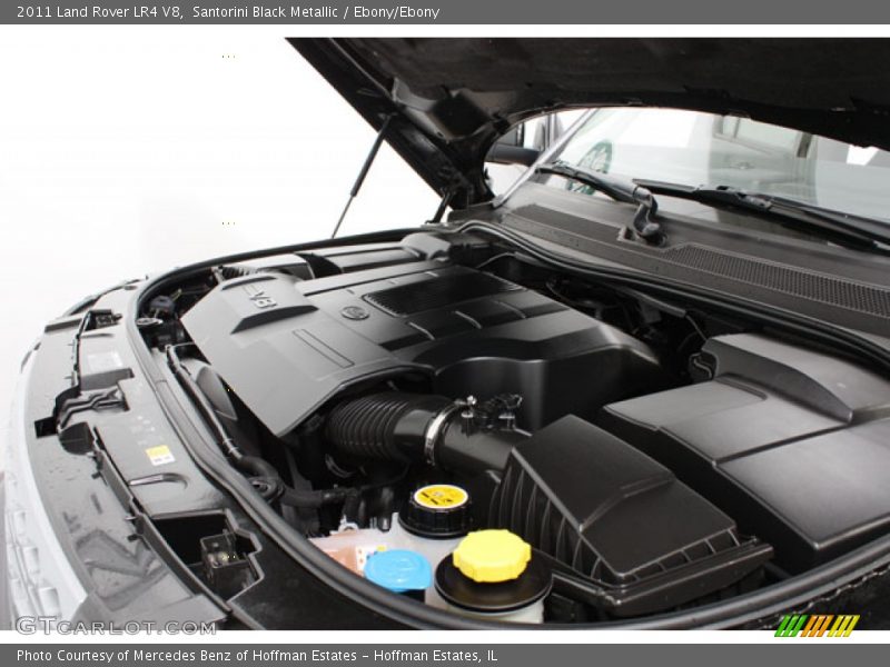 Santorini Black Metallic / Ebony/Ebony 2011 Land Rover LR4 V8