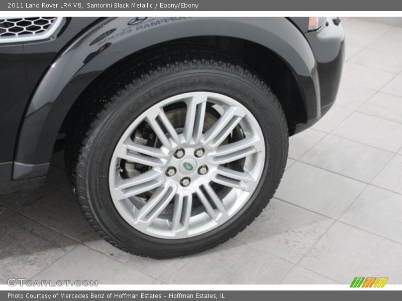 Santorini Black Metallic / Ebony/Ebony 2011 Land Rover LR4 V8