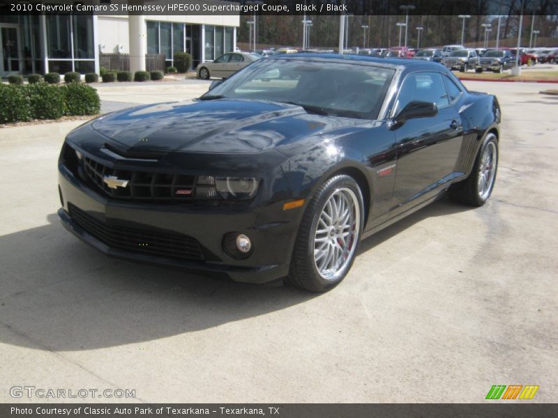 Front 3/4 View of 2010 Camaro SS Hennessey HPE600 Supercharged Coupe