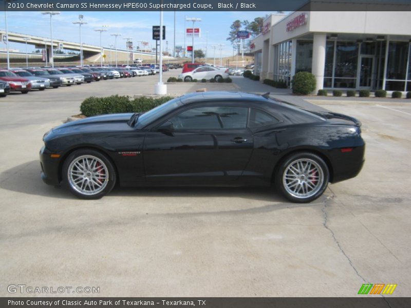  2010 Camaro SS Hennessey HPE600 Supercharged Coupe Black