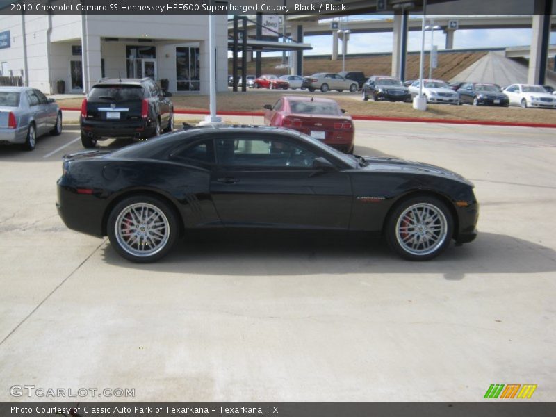  2010 Camaro SS Hennessey HPE600 Supercharged Coupe Black
