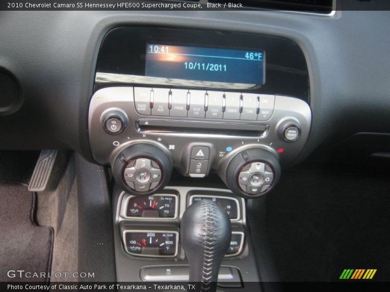 Controls of 2010 Camaro SS Hennessey HPE600 Supercharged Coupe