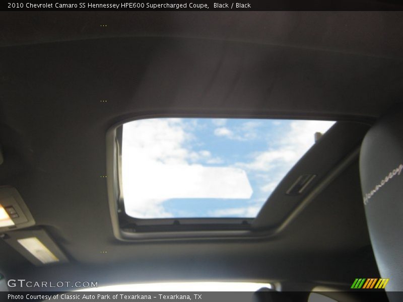 Black / Black 2010 Chevrolet Camaro SS Hennessey HPE600 Supercharged Coupe