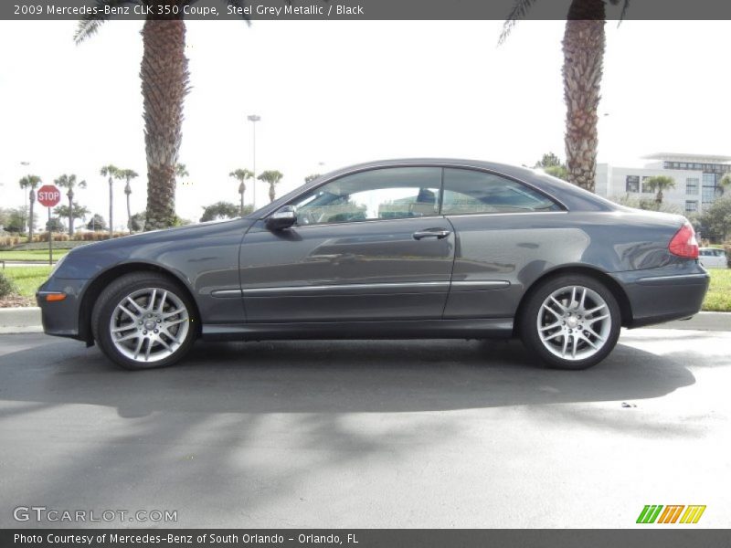  2009 CLK 350 Coupe Steel Grey Metallic