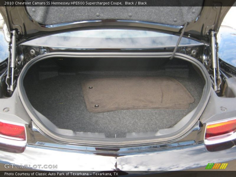  2010 Camaro SS Hennessey HPE600 Supercharged Coupe Trunk