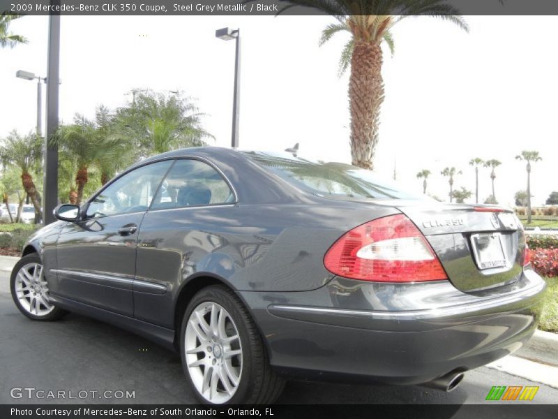  2009 CLK 350 Coupe Steel Grey Metallic