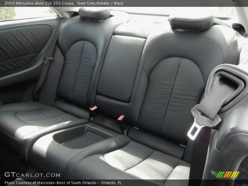 2009 CLK 350 Coupe Black Interior