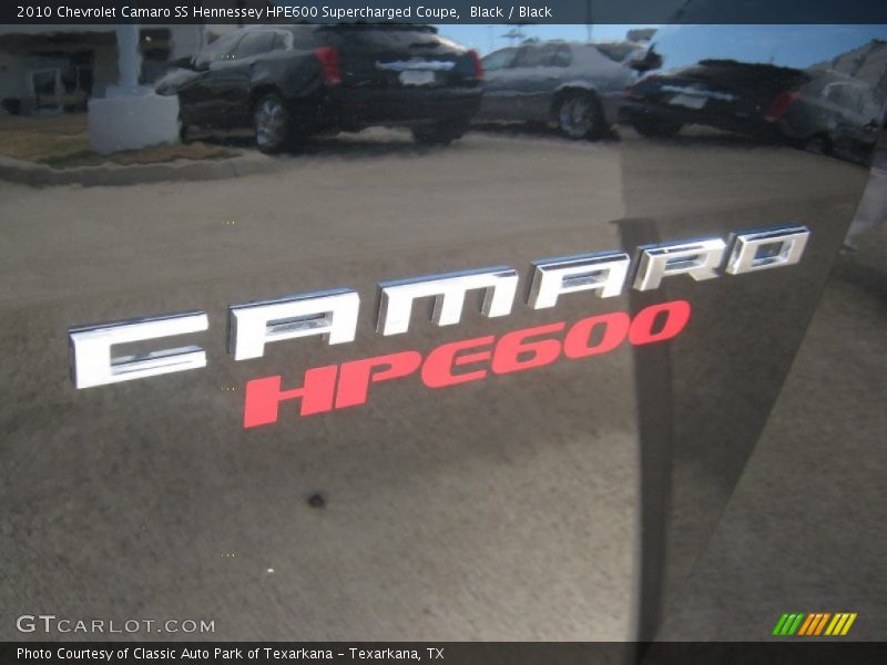  2010 Camaro SS Hennessey HPE600 Supercharged Coupe Logo