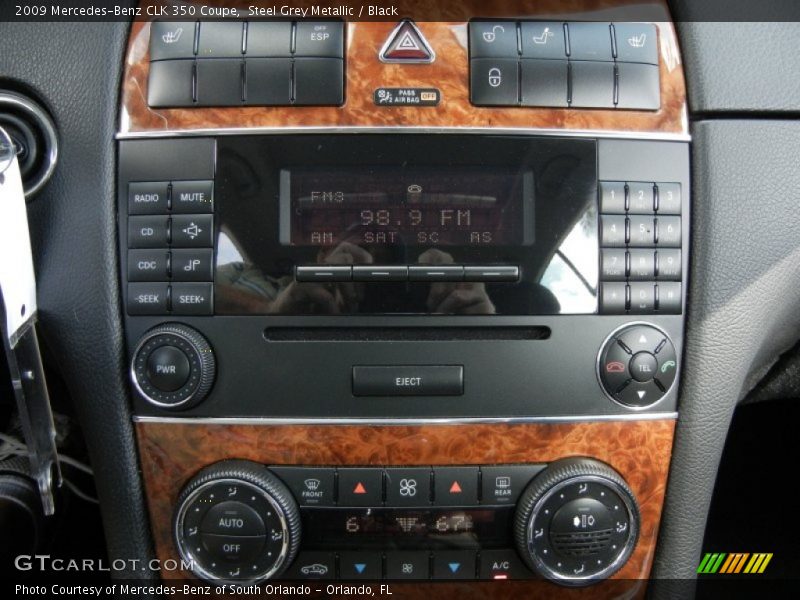 Controls of 2009 CLK 350 Coupe