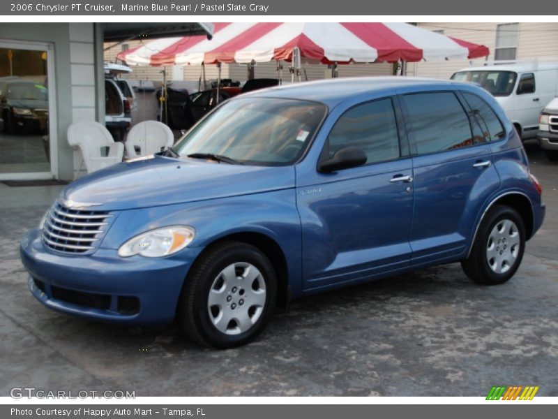 Marine Blue Pearl / Pastel Slate Gray 2006 Chrysler PT Cruiser