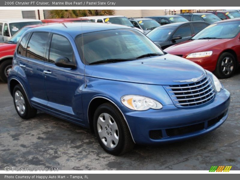 Marine Blue Pearl / Pastel Slate Gray 2006 Chrysler PT Cruiser