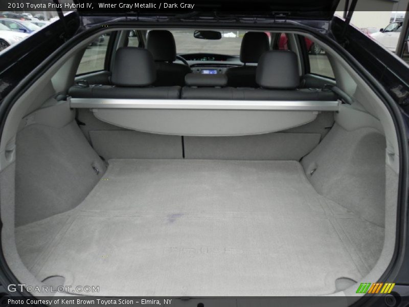 Winter Gray Metallic / Dark Gray 2010 Toyota Prius Hybrid IV