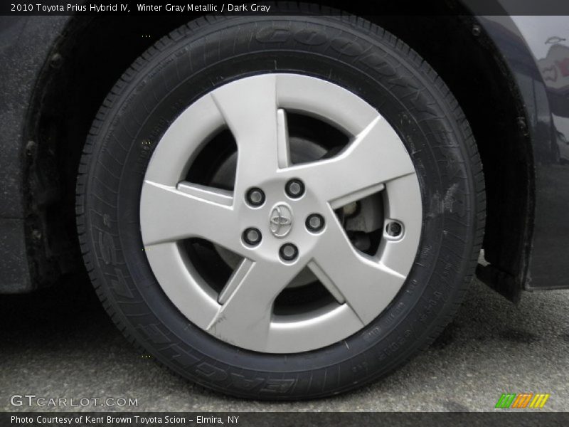 Winter Gray Metallic / Dark Gray 2010 Toyota Prius Hybrid IV