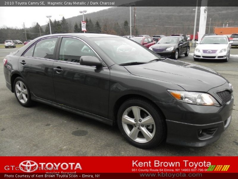 Magnetic Gray Metallic / Dark Charcoal 2010 Toyota Camry SE