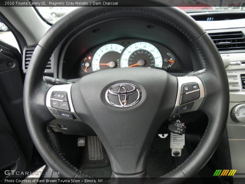 Magnetic Gray Metallic / Dark Charcoal 2010 Toyota Camry SE