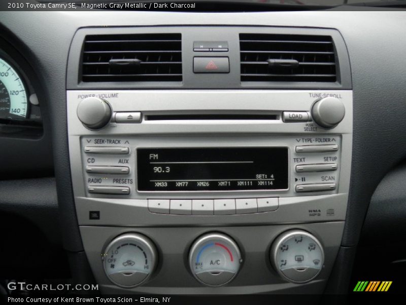 Magnetic Gray Metallic / Dark Charcoal 2010 Toyota Camry SE