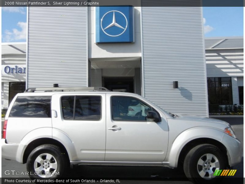 Silver Lightning / Graphite 2008 Nissan Pathfinder S