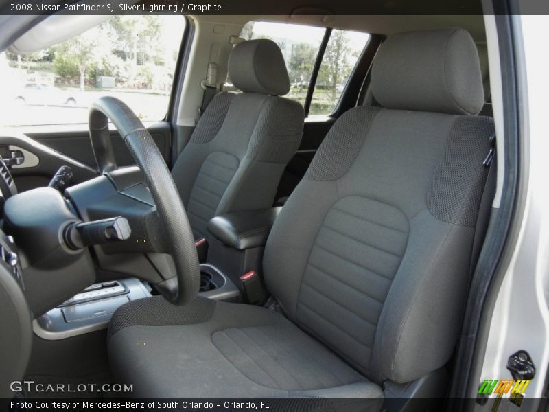 Silver Lightning / Graphite 2008 Nissan Pathfinder S