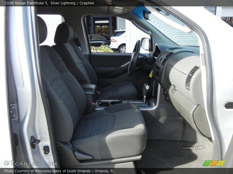 Silver Lightning / Graphite 2008 Nissan Pathfinder S