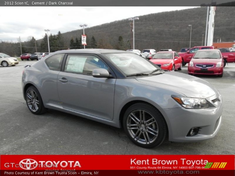 Cement / Dark Charcoal 2012 Scion tC