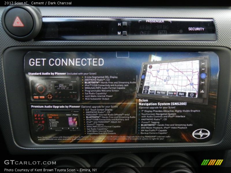 Cement / Dark Charcoal 2012 Scion tC