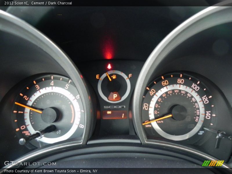 Cement / Dark Charcoal 2012 Scion tC