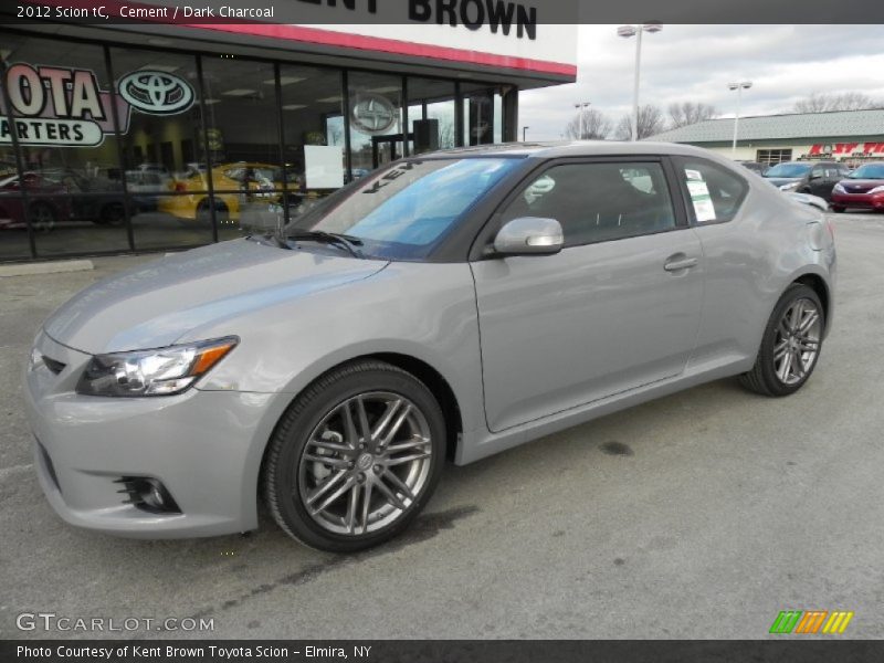 Cement / Dark Charcoal 2012 Scion tC