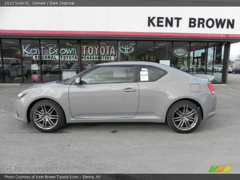 Cement / Dark Charcoal 2012 Scion tC