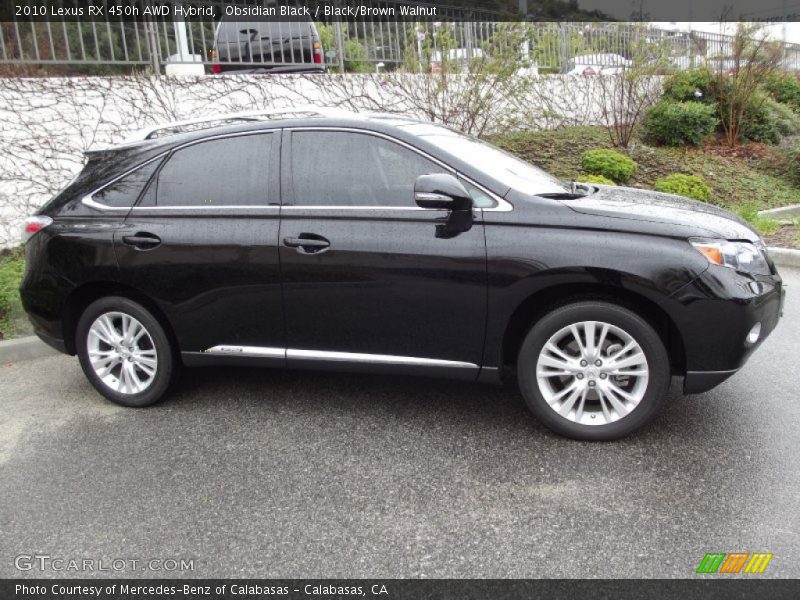  2010 RX 450h AWD Hybrid Obsidian Black